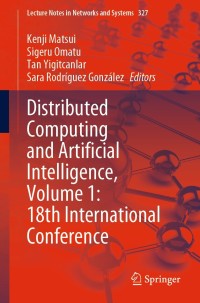 Cover image: Distributed Computing and Artificial Intelligence, Volume 1: 18th International Conference 9783030862602