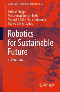 Cover image: Robotics for Sustainable Future 9783030862930