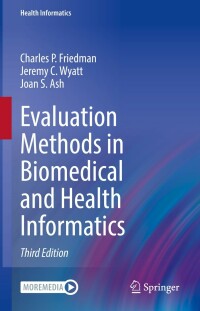 Cover image: Evaluation Methods in Biomedical and Health Informatics 3rd edition 9783030864521