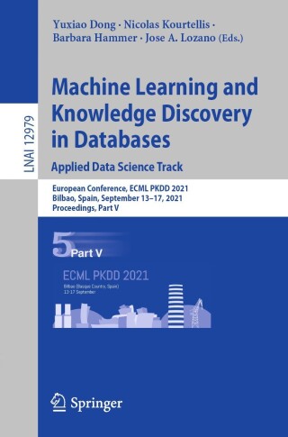 Titelbild: Machine Learning and Knowledge Discovery in Databases. Applied Data Science Track 9783030865160