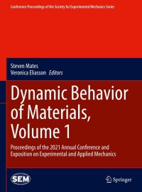 Cover image: Dynamic Behavior of Materials, Volume 1 9783030865610