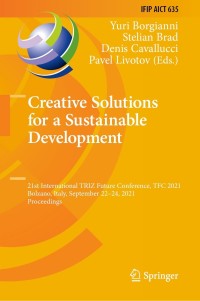 Cover image: Creative Solutions for a Sustainable Development 9783030866136