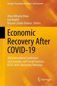 Cover image: Economic Recovery After COVID-19 9783030866402