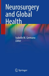 Cover image: Neurosurgery and Global Health 9783030866556