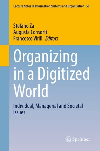 Imagen de portada: Organizing in a Digitized World 9783030868574