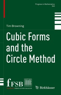 Cover image: Cubic Forms and the Circle Method 9783030868710