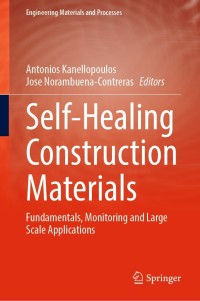 Cover image: Self-Healing Construction Materials 9783030868796