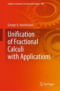 Imagen de portada: Unification of Fractional Calculi with Applications 9783030869199