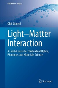 Cover image: Light–Matter Interaction 9783030871437