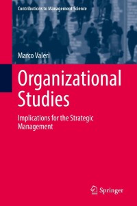 Cover image: Organizational Studies 9783030871475