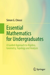 Cover image: Essential Mathematics for Undergraduates 9783030871734