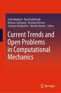 Cover image: Current Trends and Open Problems in Computational Mechanics 9783030873110