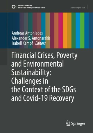 Imagen de portada: Financial Crises, Poverty and Environmental Sustainability: Challenges in the Context of the SDGs and Covid-19 Recovery 9783030874162