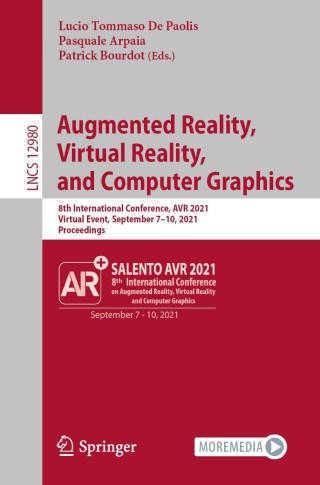 Cover image: Augmented Reality, Virtual Reality, and Computer Graphics 9783030875947