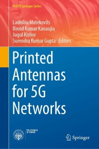 Cover image: Printed Antennas for 5G Networks 9783030876043