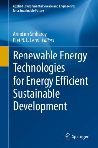 Cover image: Renewable Energy Technologies for Energy Efficient Sustainable Development 9783030876326
