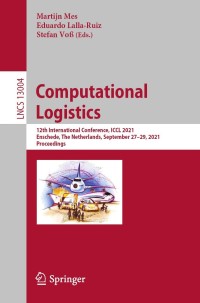 Imagen de portada: Computational Logistics 9783030876715