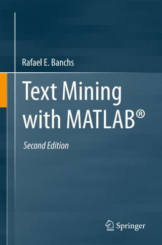 Cover image: Text Mining with MATLAB® 2nd edition 9783030876944