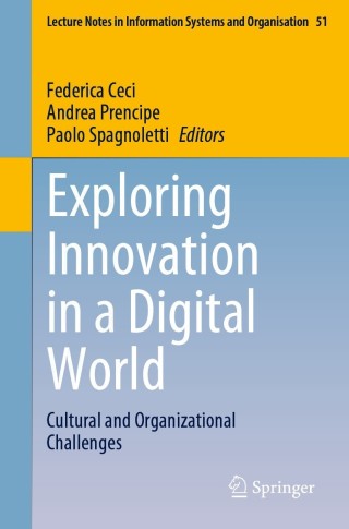 Cover image: Exploring Innovation in a Digital World 9783030878412