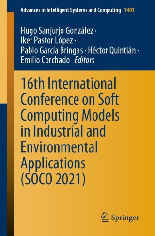 Cover image: 16th International Conference on Soft Computing Models in Industrial and Environmental Applications (SOCO 2021) 9783030878689