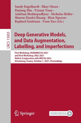 Imagen de portada: Deep Generative Models, and Data Augmentation, Labelling, and Imperfections 9783030882099