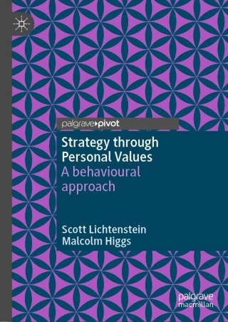Cover image: Strategy through Personal Values 9783030882686