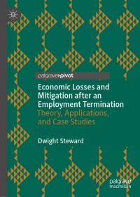 Cover image: Economic Losses and Mitigation after an Employment Termination 9783030883638