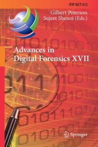 Cover image: Advances in Digital Forensics XVII 9783030883805