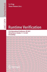 Omslagafbeelding: Runtime Verification 9783030884932