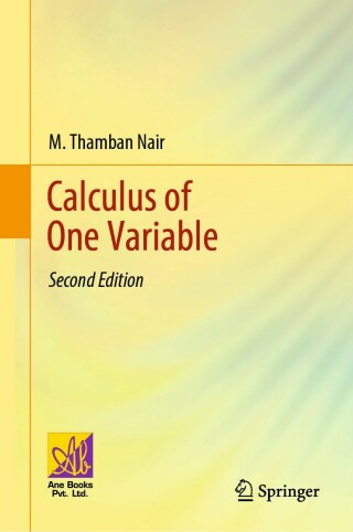 Cover image: Calculus of One Variable 2nd edition 9783030886363