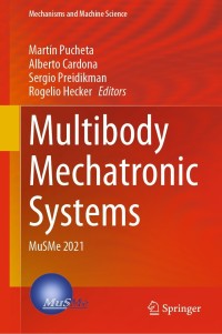 Imagen de portada: Multibody Mechatronic Systems 9783030887506