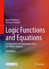 Cover image: Logic Functions and Equations 3rd edition 9783030889449