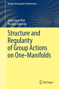 Omslagafbeelding: Structure and Regularity of Group Actions on One-Manifolds 9783030890056