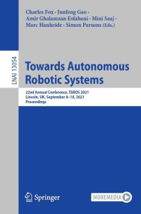 Cover image: Towards Autonomous Robotic Systems 9783030891763