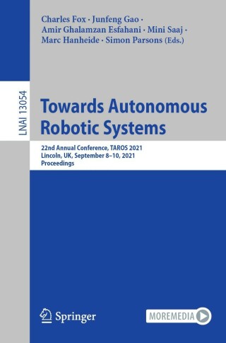 Immagine di copertina: Towards Autonomous Robotic Systems 9783030891763