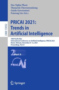 Imagen de portada: PRICAI 2021: Trends in Artificial Intelligence 9783030893620