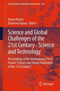 Cover image: Science and Global Challenges of the 21st Century - Science and Technology 9783030894764