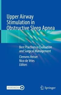 Omslagafbeelding: Upper Airway Stimulation in Obstructive Sleep Apnea 9783030895037
