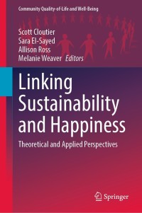 Cover image: Linking Sustainability and Happiness 9783030895587