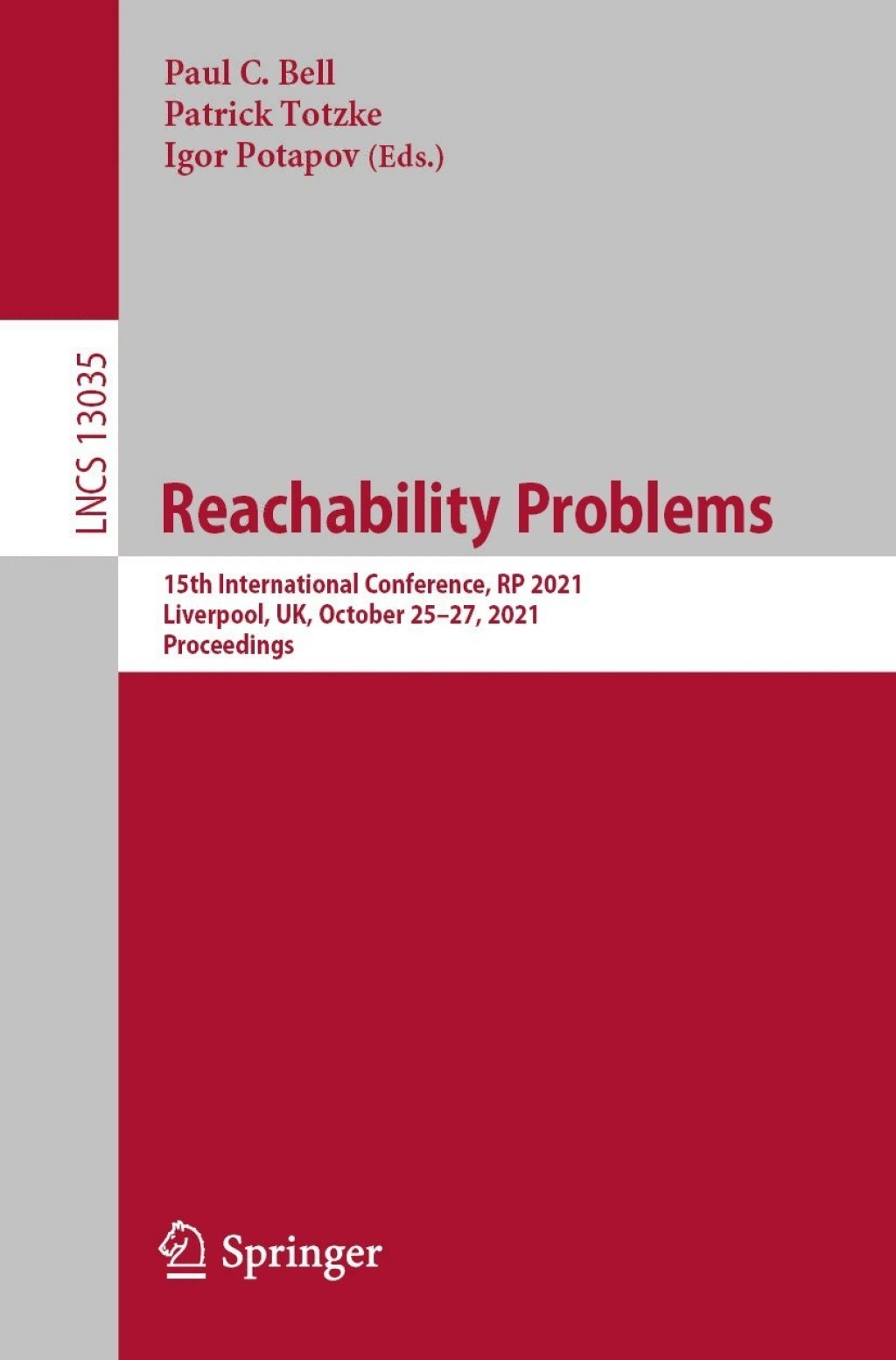 Reachability Problems (eBook)
