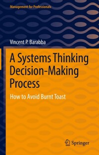 Cover image: A Systems Thinking Decision-Making Process 9783030899592