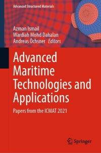 Cover image: Advanced Maritime Technologies and Applications 9783030899912
