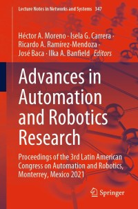 Immagine di copertina: Advances in Automation and Robotics Research 9783030900328
