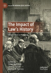 Omslagafbeelding: The Impact of Law's History 9783030900670