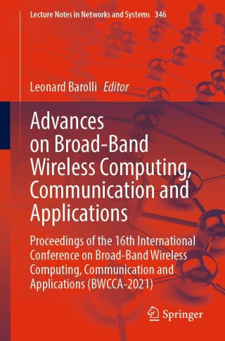 Imagen de portada: Advances on Broad-Band Wireless Computing, Communication and Applications 9783030900717