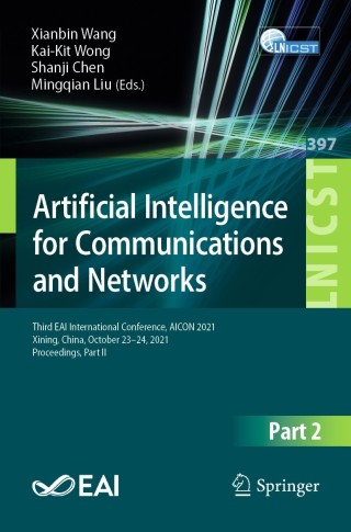 Cover image: Artificial Intelligence for Communications and Networks 9783030901981