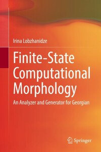 Imagen de portada: Finite-State Computational Morphology 9783030902476