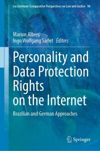 Cover image: Personality and Data Protection Rights on the Internet 9783030903305