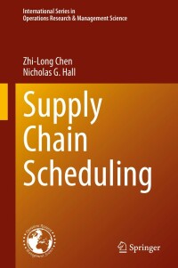 Immagine di copertina: Supply Chain Scheduling 9783030903725