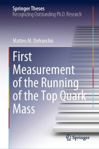 Imagen de portada: First Measurement of the Running of the Top Quark Mass 9783030903756